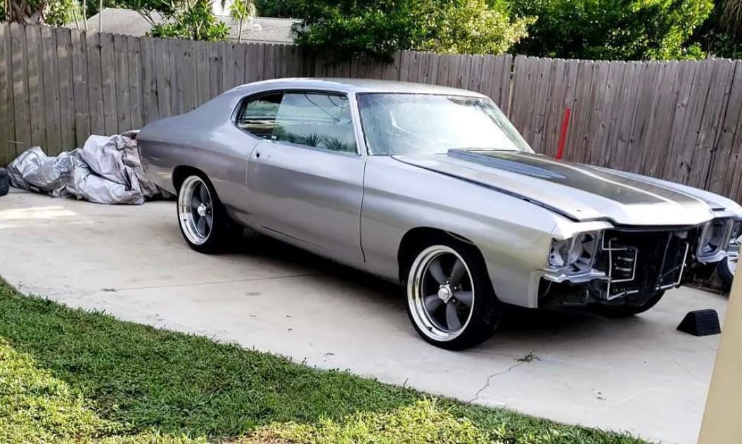 1971 Chevrolet Chevelle SS 454 in Silver